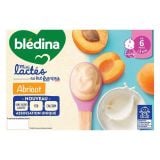  Sữa chua Bledina Mini Lactes vị Mơ 6M+ (55g x 6) 