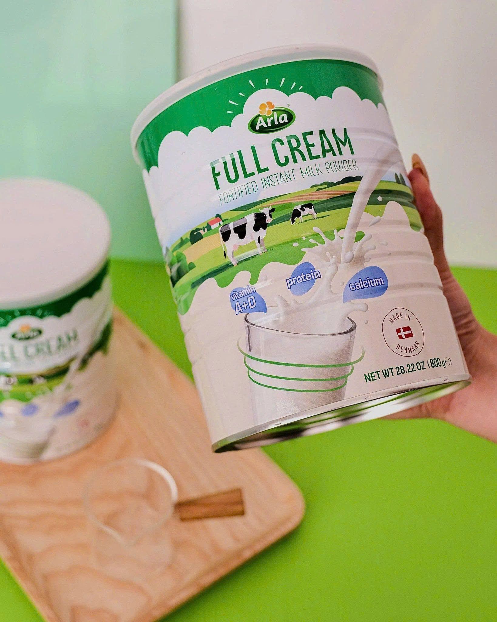  Sữa Tươi Dạng Bột Nguyên Kem Arla Full Cream 800g 