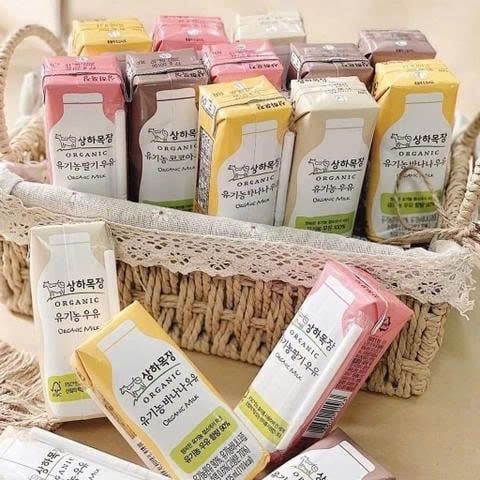  (HỘP) Sữa Tươi Maeil Organic Hàn Quốc 125ml - Vị Chuối 