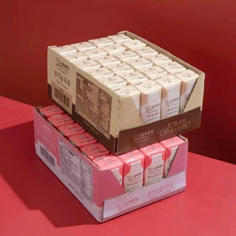  (HỘP) Sữa Tươi Maeil Organic Hàn Quốc 125ml - Vị Nguyên Bản 