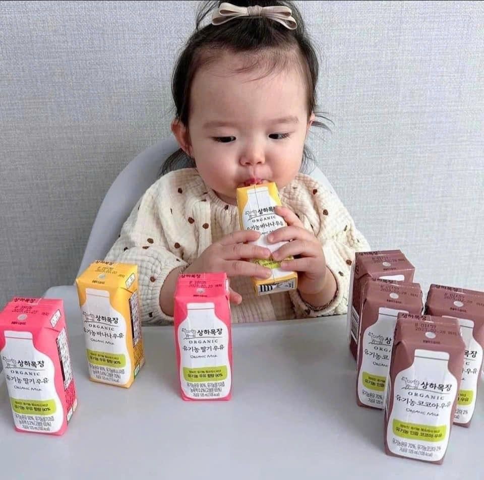  (HỘP) Sữa Tươi Maeil Organic Hàn Quốc 125ml - Vị Nguyên Bản 