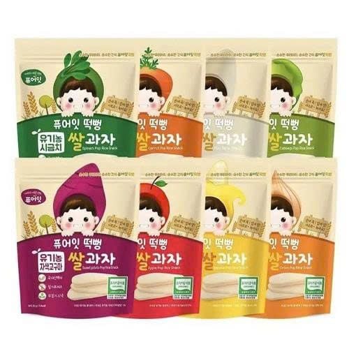  Bánh Gạo Hữu Cơ Dạng Dẹt Naebro Pure Eat 30g 