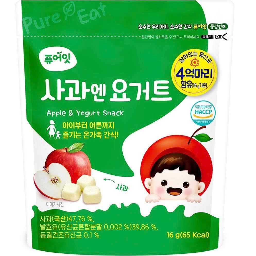  Snack Sữa Chua Sấy Khô Naebro Pure Eat 16g 