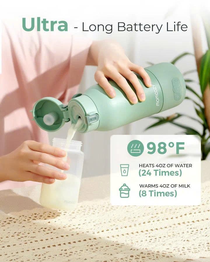  Máy Hâm Sữa Momcozy Superfast Portable Breast Milk & Water Warmer for Travel 