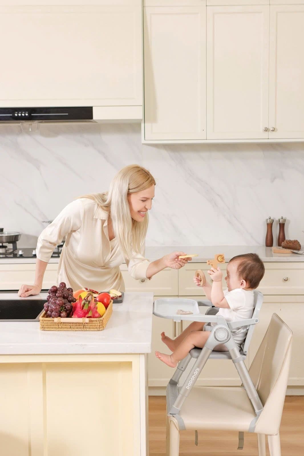  Ghế Ăn Dặm Gấp Gọn Di Động Dodohani Hàn Quốc 