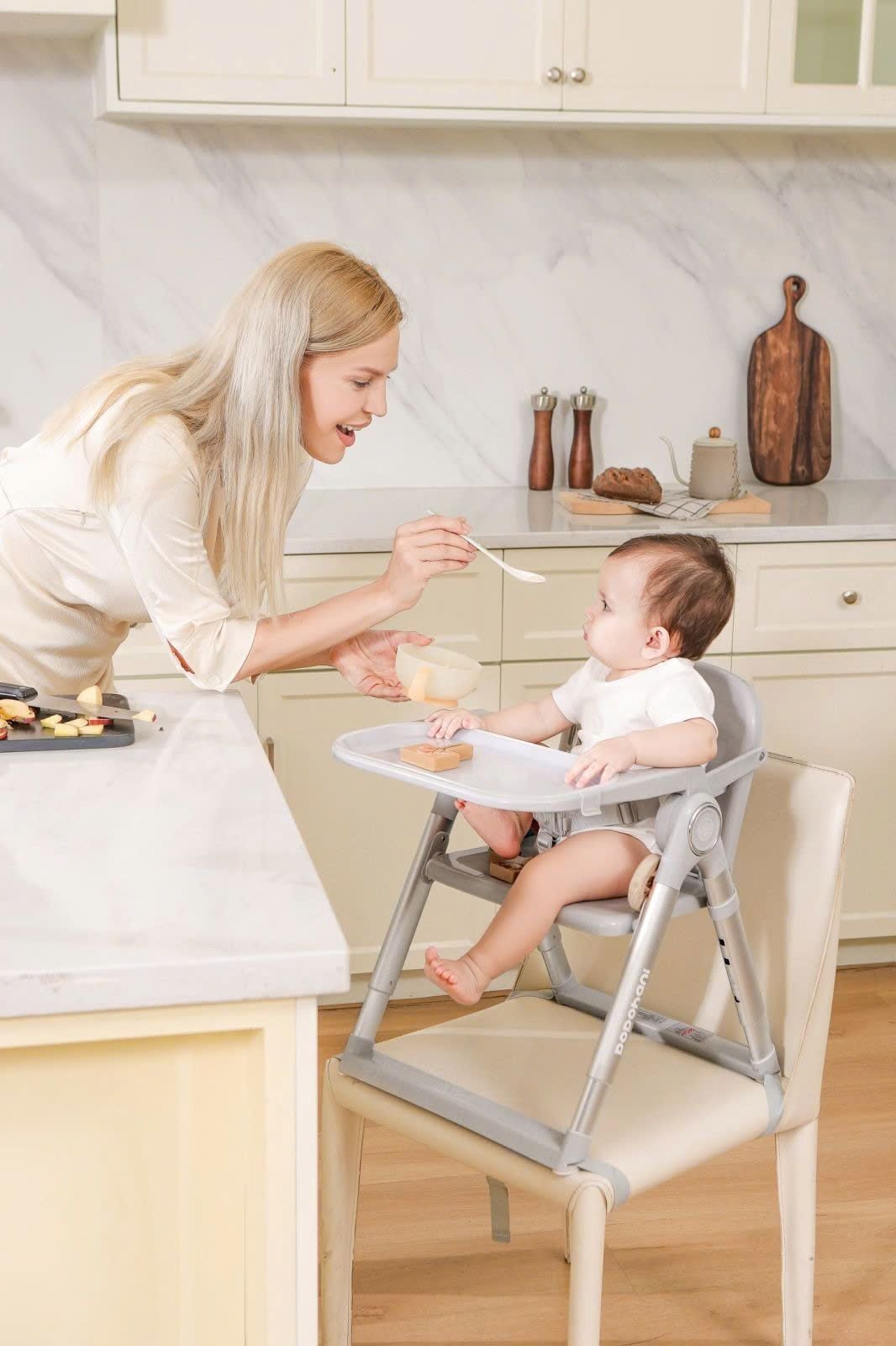  Ghế Ăn Dặm Gấp Gọn Di Động Dodohani Hàn Quốc 