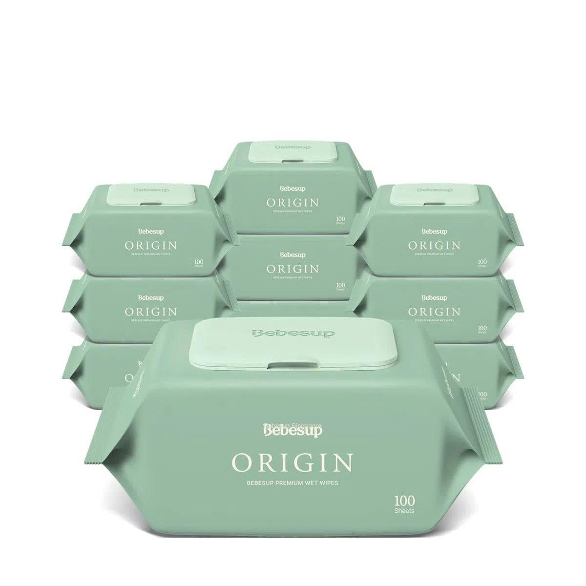  KHĂN ƯỚT BEBESUP ORIGIN - 100 TỜ 