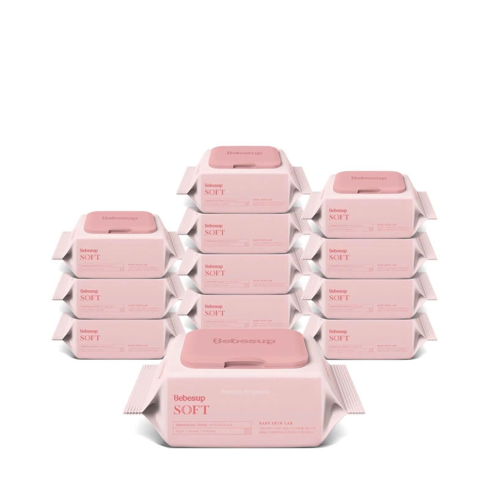  KHĂN ƯỚT BEBESUP SOFT - 80 TỜ 