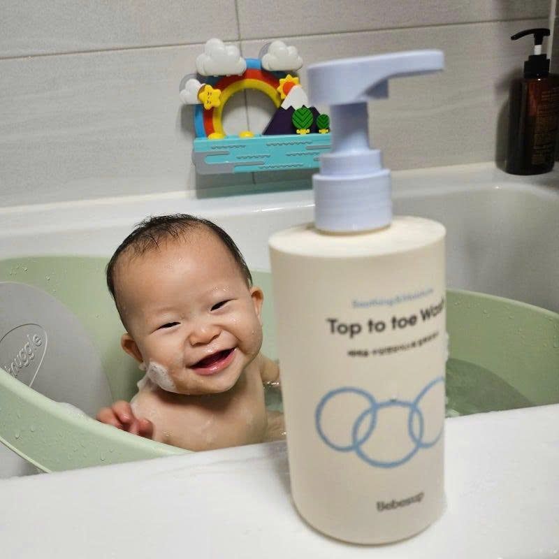  Sữa Tắm Gội Toàn Thân Bebesup Top-to toe Wash 300ml 