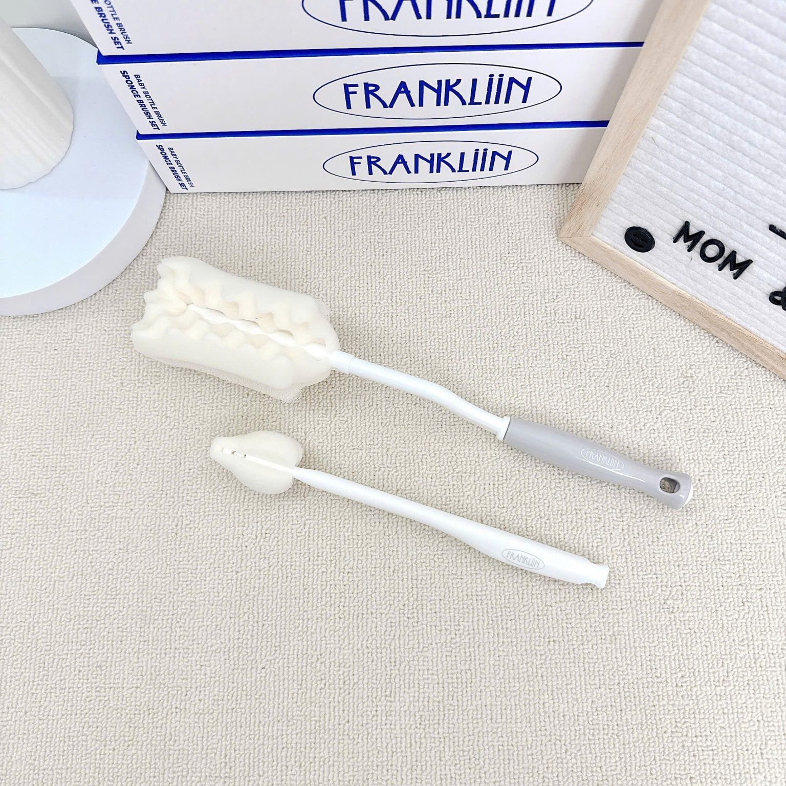  SET CỌ RỬA BÌNH FRANKLiiN - 1 CỌ RỬA XOAY & 1 CỌ NÚM 