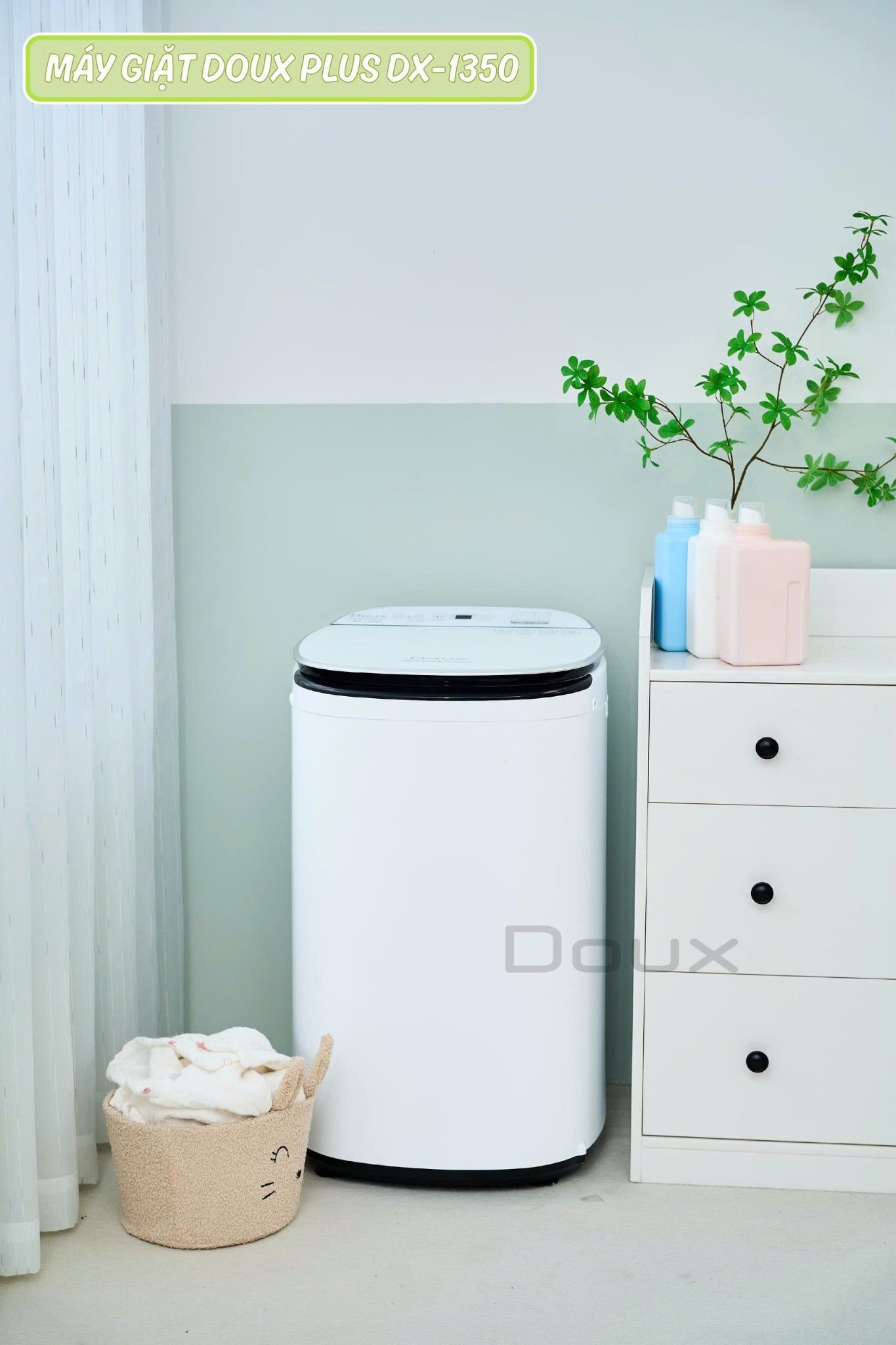  Máy Giặt Mini Doux Lux DX-1350 