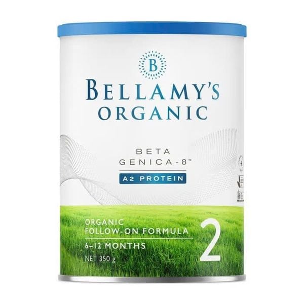  Sữa Bellamy’s A2 Organic Beta Genica-8™ Số 2 (350gr) 