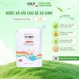  Nước Xả Vải Ivly Nature An Toàn Cho Bé 1.2L (Dạng Túi) 