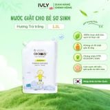  Nước Xả Vải Ivly Nature An Toàn Cho Bé 1.2L (Dạng Túi) 