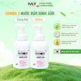  Nước rửa bình tạo bọt IVLY NATURE (500ml) 
