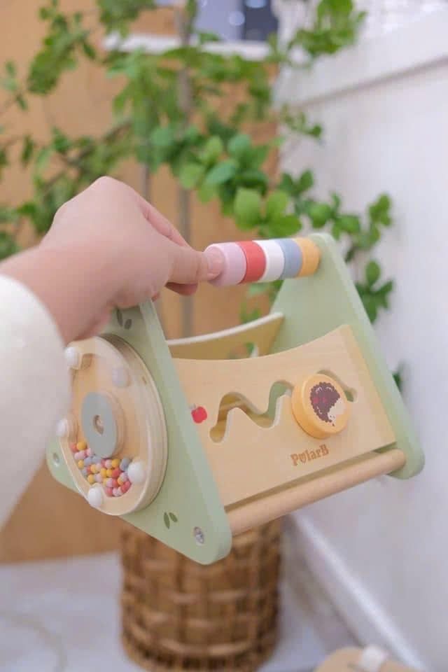  (A) Tam Giác Hoạt Động Polar B Triangle Cho Bé Từ 3Y+ 