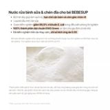  Nước Rửa Bình Tạo Bọt Bebesup Baby Bottle Soap 500ml 