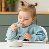  Bát Ăn Dặm Có Đế Hít Kèm Thìa Họa Tiết Cừu Done By Deer 
