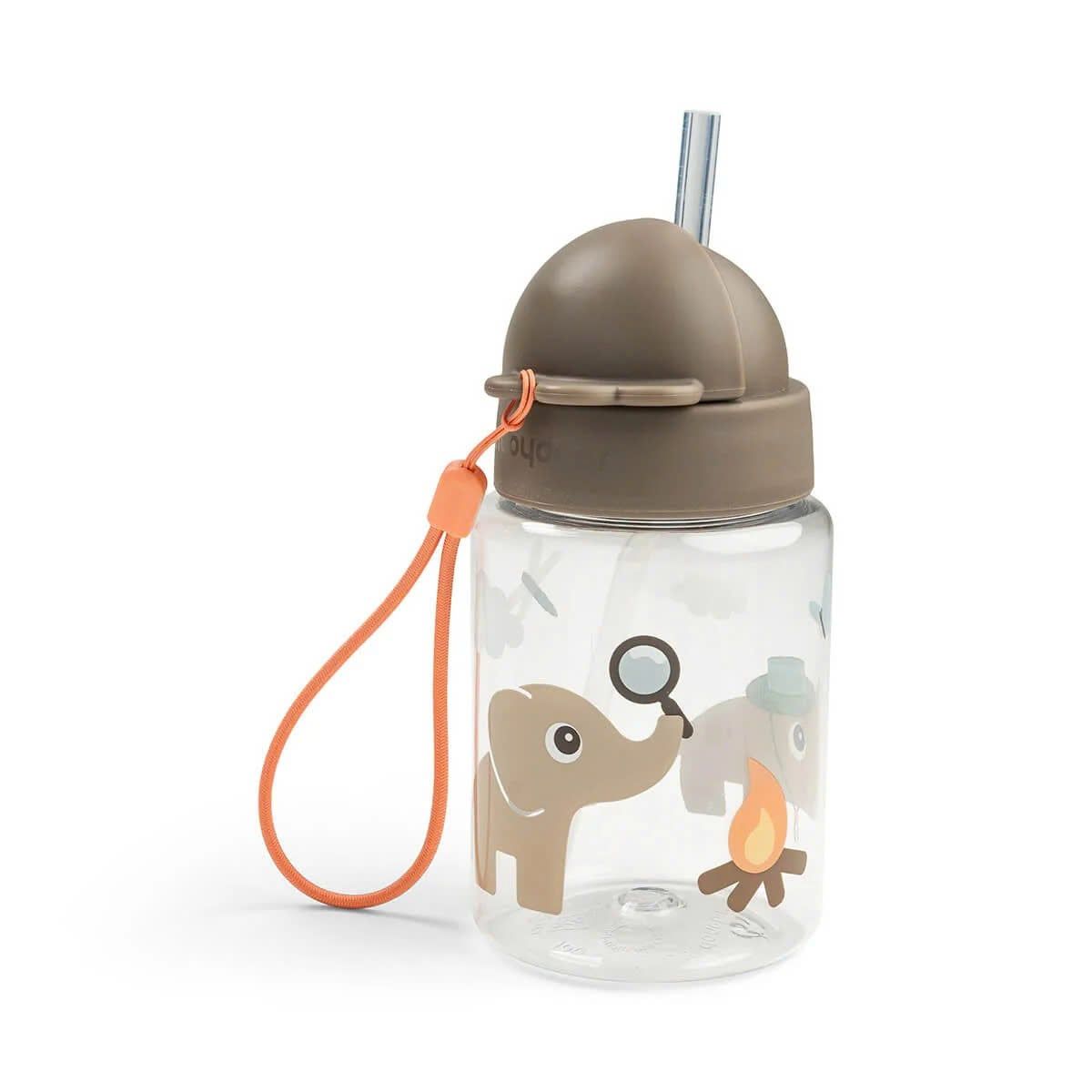  Bình Tập Uống Tiny Trails Done By Deer Có Ống Hút 280ml 
