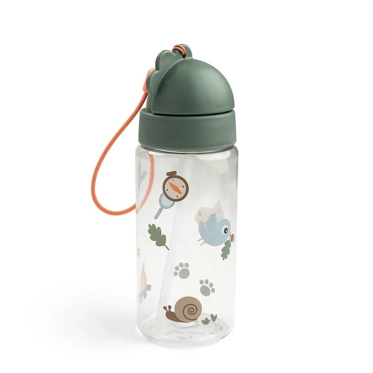  Bình Uống Nước Tiny Trails Done By Deer Có Ống Hút 350ml 