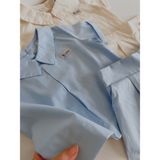  Set bé trai Cottis áo cổ bẻ quần short phong cách công tử Gentle Days 