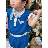  Bộ ba lỗ cotton thông hơi Cottis mùa hè cho bé Pure Play 