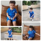  Bộ đồ bé trai cotton thông hơi Cottis – Set áo polo & quần short hè cho bé 1–5 tuổi – BST Pure Play 