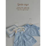  Set bé trai Cottis áo cổ bẻ quần short phong cách công tử Gentle Days 