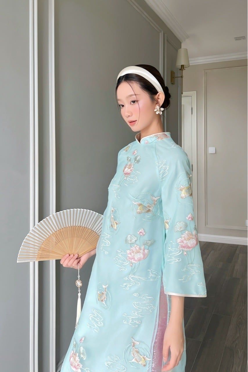  Áo dài Ngư Lam Thuỷ (không kèm quần) 