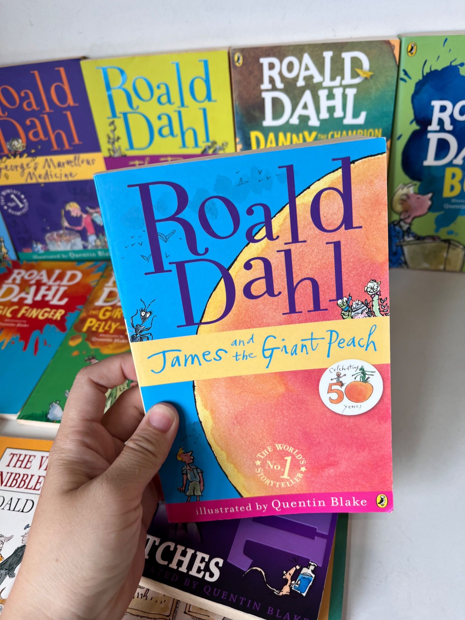 📍Roald Dahl Collection – by Roald Dahl 15pcs – Summer Libra