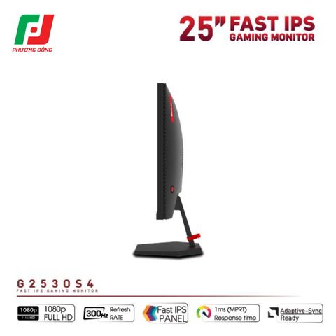  MÀN HÌNH VSP GAMING G2530S4 (25INCH/ FAST IPS/ FHD/ 300HZ/ 1MS/ FREESYNC, ADAPTIVE-SYNC) 