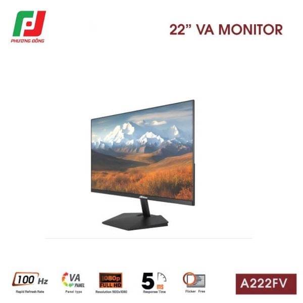  MÀN HÌNH VĂN PHÒNG AIVISION A222FV (22INCH/ VA/ FHD/ 100HZ/ 5MS/ ADAPTIVE SYNC) 