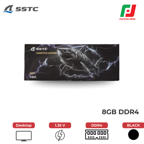  RAM DESKTOP SSTC 8GB/16GB TẢN NHIỆT DDR4 3200MHz 