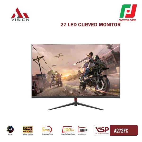  MÀN HÌNH CONG AIVISION A272FC 