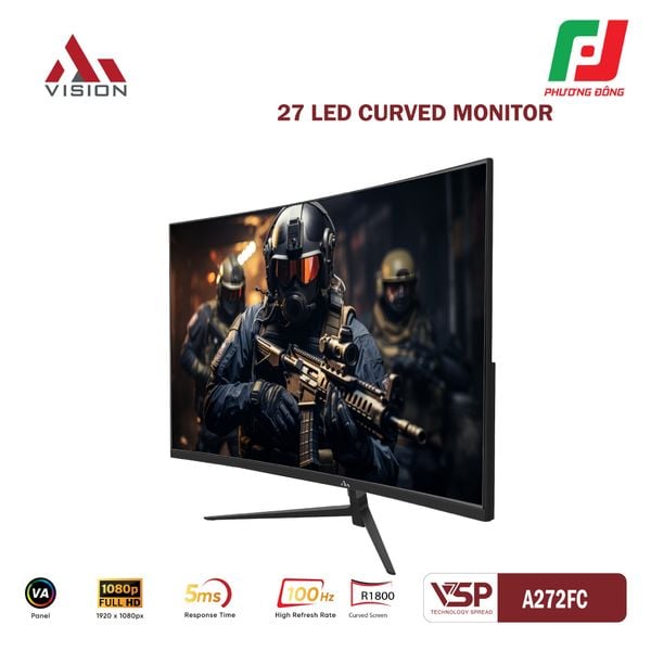  MÀN HÌNH CONG AIVISION A272FC 