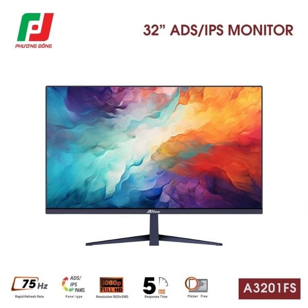  MÀN HÌNH AIVISION VSP A3201FS 31.5 INCH IPS/ADS FHD 75HZ 5MS 