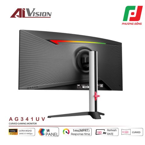  MÀN HÌNH CONG AIVISION AG341UV (34INCH/ UWQHD/ VA/ HDR/ 180HZ) 