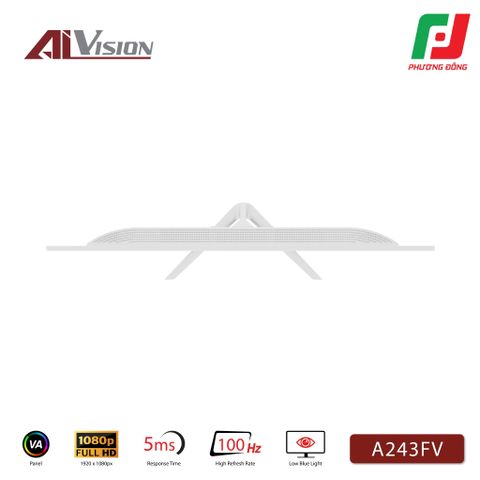  MÀN HÌNH VĂN PHÒNG AIVISION A243FV (24INCH/ VA/ FHD/ 100HZ/ 5MS) 