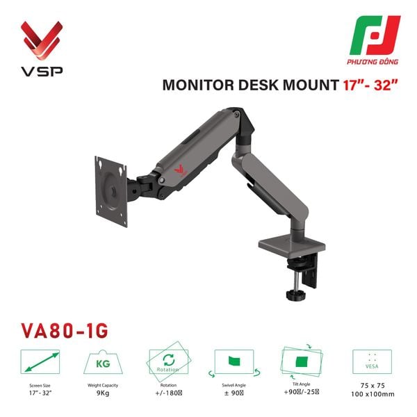  GIÁ ĐỠ MÀN HÌNH VSP VA80-1G (17