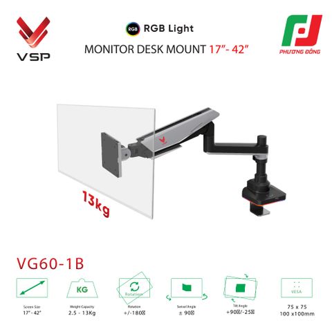  GIÁ ĐỠ MÀN HÌNH VSP VG60-1B (17
