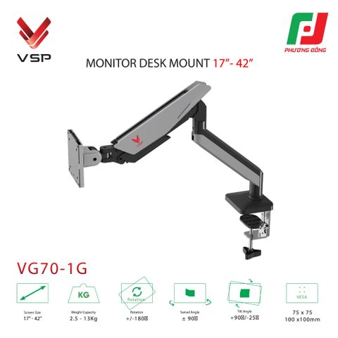  GIÁ ĐỠ MÀN HÌNH - ARM LCD VSP VG70-1G (17