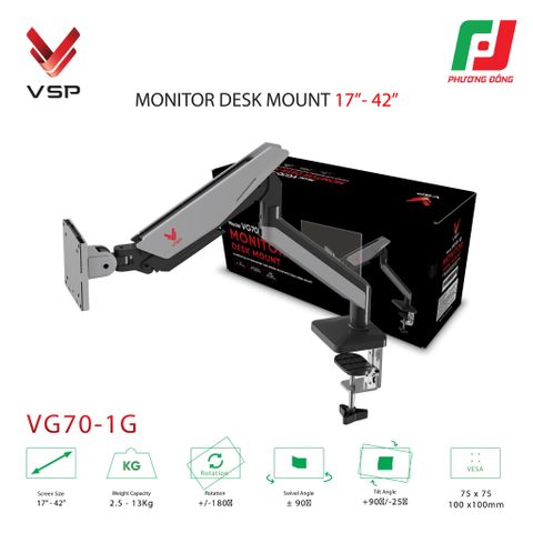  GIÁ ĐỠ MÀN HÌNH - ARM LCD VSP VG70-1G (17