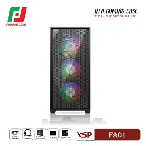  VỎ CASE MÁY TÍNH VSP GAMING FA01 