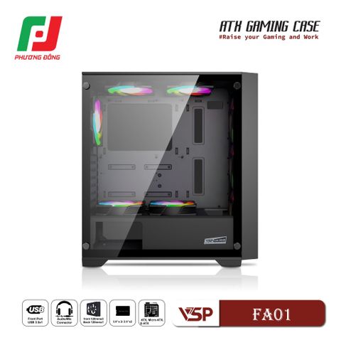  VỎ CASE MÁY TÍNH VSP GAMING FA01 