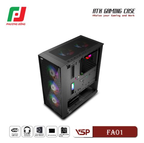  VỎ CASE MÁY TÍNH VSP GAMING FA01 