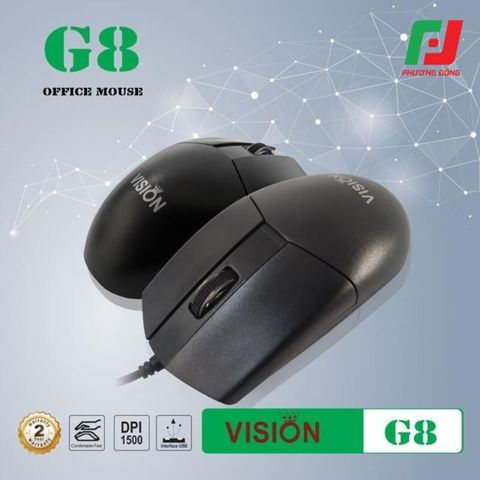  Chuột VSP G8 OFFICE USB – 1500 DPI 