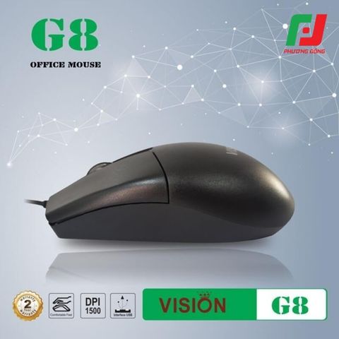  Chuột VSP G8 OFFICE USB – 1500 DPI 