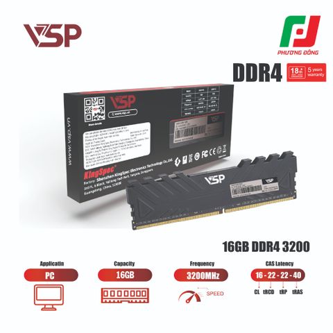  RAM PC VSP DDR4 16GB-3200MHz 