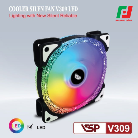  Quạt Tản Nhiệt Case VSP V309 (120MM) 