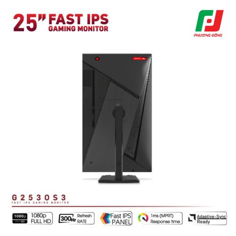  MÀN HÌNH VSP GAMING G2530S3 (25INCH/ FAST IPS/ FHD/ 300HZ/ 1MS/ FREESYNC/ ADAPTIVE-SYNC) 